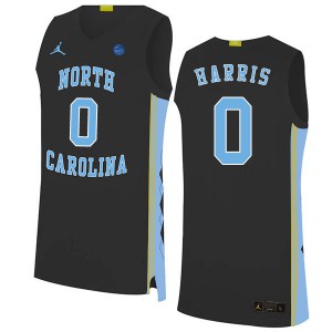 Men's North Carolina Tar Heels #0 Anthony Harris Black 2020 Stitch Jersey 628850-205