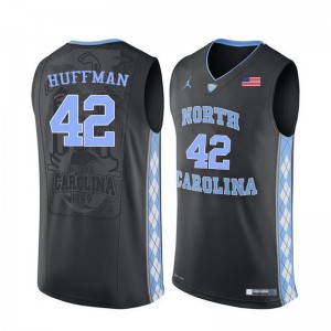 Men UNC #42 Brandon Huffman Black Player Jersey 875924-194